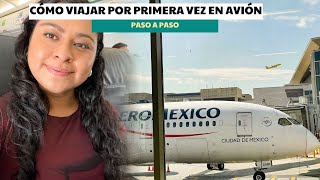 Cómo VIAJAR por primera vez en AVIÓN equipaje boletos check in y aeropuerto paso a paso [upl. by Eenaffit]