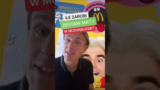 ILE MATA ZAROBI NA ZESTAWIE W MCDONALDZIE [upl. by Macgregor]