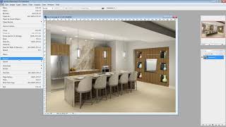 Revit 2019  Rendering  Episode 3  Post Rendering Interiors [upl. by Riatsila850]