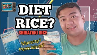 HOW TO COOK SHIRATAKI RICE ANO LASA  DIET RICE FOR KETO  Markly TV [upl. by Suivatnad]