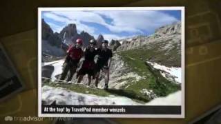 quotTrekking and Climbing in the Dolomitesquot Wenzelss photos around Cortina DAmpezzo Italy [upl. by Airetahs692]