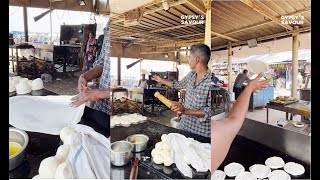 Velankanni Famous Parakkum Parotta  Full making video end to end food asmr foodie parotta [upl. by Nyltac]