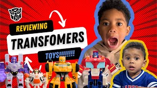 Reviewing Transformers Rescue Bots Toys [upl. by Jezabelle]