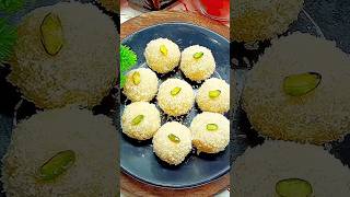 Coconut Laddu shortsfeed shortvideo shortsvideo shorts short ytshort viralvideo treanding [upl. by Yrokcaz]