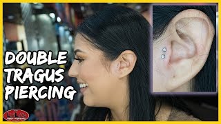 The Double Tragus Ear Piercing [upl. by Balough]