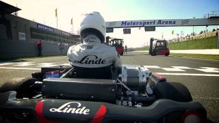 Linde E1 EKart  Electric Kart World Record Drive to Guinness Book [upl. by Enoch]