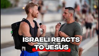 Jewish Athlete’s Reaction to Jesus  Israel Street Interview [upl. by Ailehs]