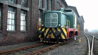 Rangierlok im Rheinischen Industriebahn Museum RIM in Köln Full HD [upl. by Lali]