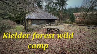 Vlog of kielder forestwildcampingbothy camping Northumberland [upl. by Asin]