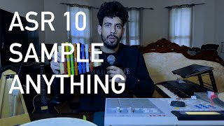 Ensoniq ASR 10  Sample anything and create [upl. by Melosa]