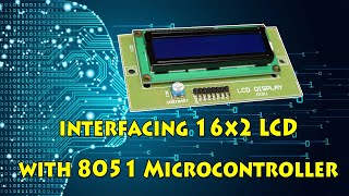 16x2 LCD interfacing with 8051  program for LCD  8051 tutorial in tamil [upl. by Merrile130]