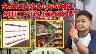 SARI SARI STORE SHELVES DESIGN [upl. by Harv]