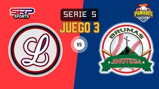 León vs Jinotega  Juego 3 EN VIVO Pomares2024 [upl. by Ynhoj]