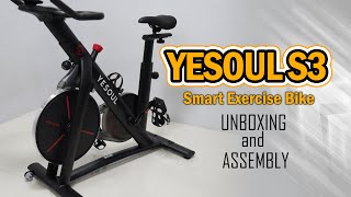 Yesoul S3  Unboxing and Assembly [upl. by Renata]