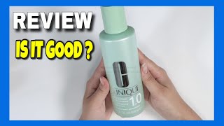 Review of the CLINIQUE Clarifying Lotion Twice A Day Exfoliator 2 skincarereview skintoner [upl. by Mellen]