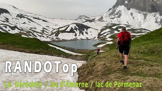 Tour des Fiz  Dérochoir  Lac dAnterne  Lac de Pormenaz [upl. by Nahamas]