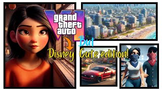 GTA 6 Trailer but its Disney Pixar Trailer Parody generated by AI 4K [upl. by Dwyer]