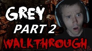 Scary Games  Grey Walkthrough Part 2 w Reactions amp Facecam [upl. by Egidius]