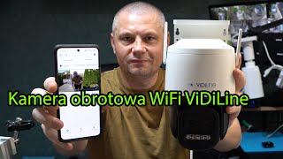 Kamera obrotowa WiFi ViDiLine VIDIPTZ234IW3X Śledzenie Ludzi [upl. by Ver]