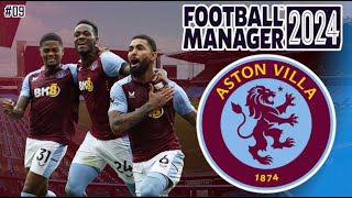 One Win To Qualify  FM24 Aston Villa 9  Football Manager 2024 Beta Save [upl. by Jew]