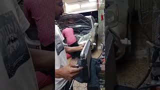 evaporatorcooling coil installationshorts car automobile [upl. by Delisle793]