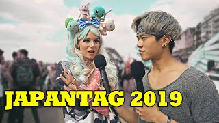 Japantag 2019  Längste Reihe an FreeHug Schildern [upl. by Wanfried573]