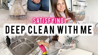 SATISFYING CLEANING • CARPET CLEANING • DEEP CLEAN • HOME REFRESH  cleanwithme2024 [upl. by Drofdeb]