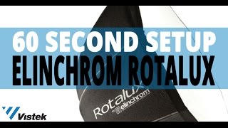 How to setup the Elinchrom Rotalux  60 Second Setup [upl. by Angy193]