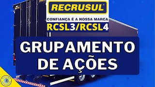 RCSL3 RCSL4 FORTE QUEDA PÓSGRUPAMENTO DE AÇÕES RECRUSUL [upl. by Neelasor]