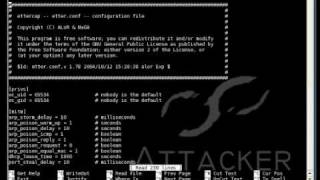 10080  ettercap port stealing MITM attack [upl. by Ru297]