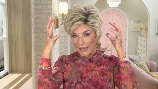 Toni Brattin Choice of 5 Heat Styleable Wigs on QVC [upl. by Bronson582]