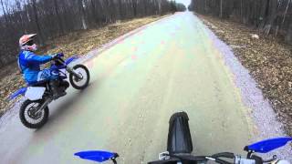 yz250 vs yz250f [upl. by Nnaeus757]