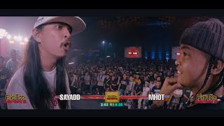 FlipTop  Mhot vs Sayadd [upl. by Trilbee]