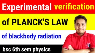 experimental verification of plancks radiation law [upl. by Clywd393]