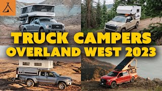 15 Truck Campers of Overland Expo West 2023 [upl. by Rennerb]