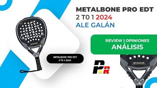 🥎 REVIEW 🥎 Análisis Pala de Pádel Adidas Metalbone PRO EDT 2024 🔝 [upl. by Nnylatsirk652]