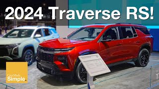 2024 Chevy Traverse RS AWD  Worth the 56k Price Tag [upl. by Weirick806]