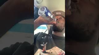 CHUGGING A 20OZ BOTTLE OF GLACEAU SMART WATER CHECK IT OUT AND SUBSCRIBE AND LIKE BLESSSINGS [upl. by Ainoek]