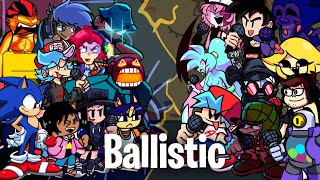 FNF Ballistic but Every Turn Another Character Sings It [upl. by Iny948]