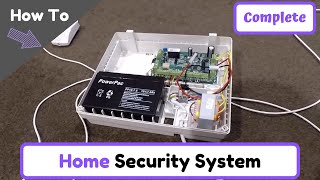 How To Wire a Home Security System [upl. by Venita901]