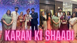 Karan weds Pooja  Shaadi me shamil hue ssk2 team  Avinash Mukherjee [upl. by Nadruoj]