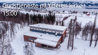 Gudstjeneste i Ytteren Kirke 21 Februar 2021 1500 [upl. by Yendys]