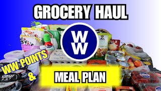 ✨HEALTHY✨WW WEEKLY GROCERY HAUL🛒 PLUS Weight Watchers Meal Plan for the Week  WW POINTS INCLUDED [upl. by Whallon]