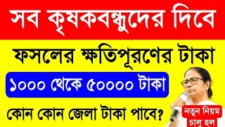 শস্য বীমা APPLY  2024  কৃষক বন্ধুরা পাবে ১০০০  ৫০০০০ টাকা [upl. by Enajiram]