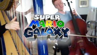 Gusty Garden Galaxy Cover  Super Mario Galaxy Harp amp Cello Cover [upl. by Huff]