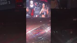 UFC Fighter walks out to “HBK” Shawn Michaels theme song Jessica RoseClark UFC 276 [upl. by Repsihw]