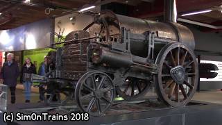 Original 1829 Stephenson Rocket on display at MOSI 7th October 2018 [upl. by Moses]