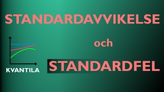 Vad är ett standardfel [upl. by Ssepmet]