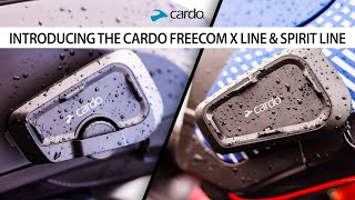 Introducing the Cardo FREECOM X line amp SPIRIT line [upl. by Aikaj121]