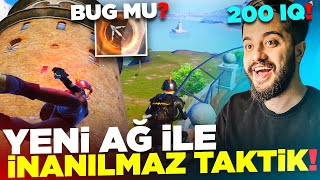 GALATA KULESİNE DIŞINDAN TIRMANMAK Ban Riskli AĞ İLE AKIL ALMAZ TAKTİKLER BULDUK PUBG Mobile [upl. by Guenevere]